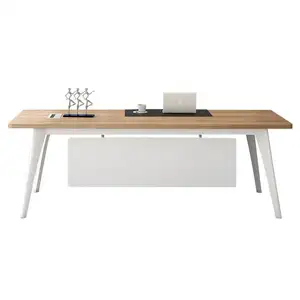 LBZ49 tavolo da ufficio moderno Executive Design in legno a buon mercato per il personale mobili da ufficio tavolo Computer piccola scrivania da ufficio