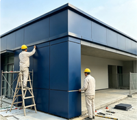 Panneau composite en aluminium Alucobond ignifuge, finition miroir, revêtement PVDF, 4 mm, 6 mm, 8 mm, pour revêtement mural, façade, appartement, hôtel