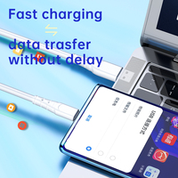 Hotriple Vente Chaude A6T 1.2M 6A TPE Type C Charge Rapide Silicone USB Câble De Données Super Doux Téléphone Câble De Charge pour Écouteur