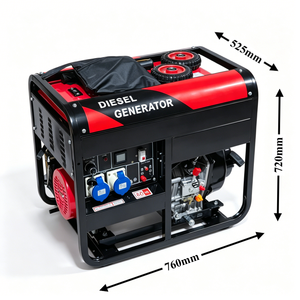 7kw Open Frame 110V-240V 50Hz/60Hz Portable 7Kw Silent Generator With for Outdoor JNDK3GF Factory Direct Supply Offer Competitiv - Product Image 5