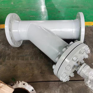 Válvula de Brida de Acero al Carbono Tipo T, Separador de Alta Presión, Flujo Recto para Tuberías, Flujo Directo y Inverso para Tratamiento de Aguas Residuales - Product Image 3