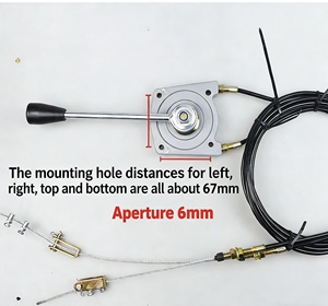 Cavo di Controllo 2-in-1 per Sterzo e Acceleratore, Doppio Cavo Manuale per Kart e <span class=keywords><strong>Timone</strong></span> Barca - Product Image 4