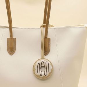 Ins Style Cartoon Pu Leather Cute <b>Bag</b> <b>Charm</b> Kawaii Donut Keychain Handbag Backpack Decor Gift - Product Image 2