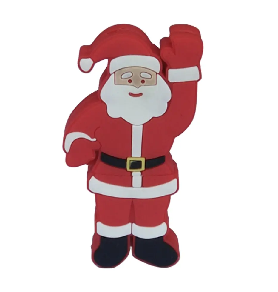 Disco usb con forma de Santa Claus para Navidad, unidad Flash Usb de dibujos animados, 2G, 4G, 8G, regalo, memoria usb de 32gb, 64gb