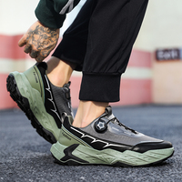 Chaussures de course et de marche décontractées pour hommes de haute qualité, baskets respirantes en maille avec empeigne en toile, vente en gros d'usine