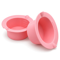 Revêtement Réutilisable en Silicone pour Chauffe-Cire 500ml, Bol Antiadhésif de Remplacement pour Pot Chauffe-Cire d'Épilation