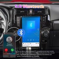 Radio de coche con pantalla Android de 13,6 pulgadas para Toyota 4Runner 2009-2019 unidad Multimedia autoradio RECEPTOR ESTÉREO