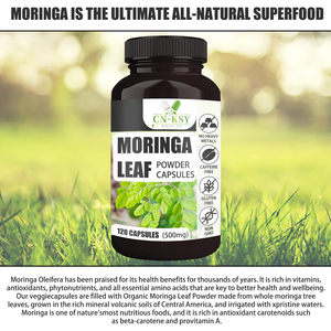 Cápsulas de Moringa OEM ODM, Cápsulas de Polvo de Hoja de Moringa, Desintoxicación Corporal, Refuerzo del Sistema Inmunitario, Aumenta la Inmunidad - Product Image 3