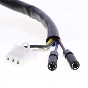 Conector de Tres Pines ATHENA Modelo S410099394002 + 2 Cables - Product Image 2