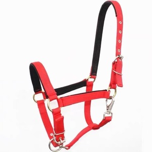 Suministros Ecuestres Cabezada de Cuero Estilo Western Juego Completo de Accesorios Jáquima de Nylon para Ponis Pequeños y Grandes - Product Image 1