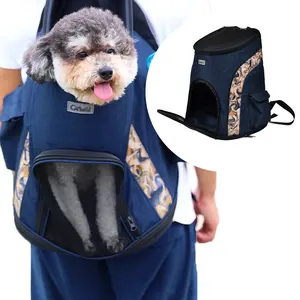 Waterproof Pet Travel Backpack Oxford Durable Breathable Safety Small Cat Dog Carrier Bag