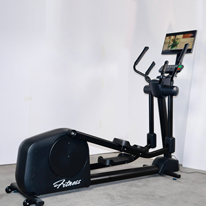 Elliptique commercial avec écran miroir rotatif de 21,5 pouces, elliptique pour utilisation en salle de sport, résistance de 1 à 20 niveaux - Product Image 3