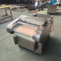 Milieuvriendelijke motor aangedreven snijmachine 380V/220V voor fruit, groenten, shiitake paddenstoelen, varkensschilfers, varkenshuid, dunne rijstwafels