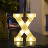Lampes LED en forme de lettres, chiffres anglais, pour déclarations d'amour, arrangements de demande en mariage, fournitures créatives, lumières de décoration de scène