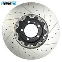 Pour Kit de frein de course en aluminium 2 pièces Rotor de disque de frein flottant 1 an de garantie pour 911 970 997 Panamera Turbo 2014