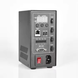 4-Channel digitale LED <span class=keywords><strong>Dimmer</strong></span> Controller a corrente costante in lega di alluminio 65W Max carico interfaccia visiva illuminazione industriale - Product Image 3