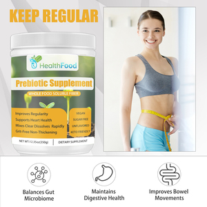 Custom Logo Prebiotic Supplement Capsules Fiber Supplement Balance Gut Microbiome Sugar Free Food Fiber Prebiotic <b>Blend</b> - Product Image 5