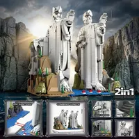 DK 6037 6038 2026 Nuevo Kit de Ladrillos de Construcción MOC para Adultos, Maqueta de Escultura Creativa, Regalos Street View, 867 Piezas