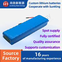 High Capacity 48V20AH Li-ion Battery for Food Delivery Bike Solar Power System Electric Scooter Power Pack