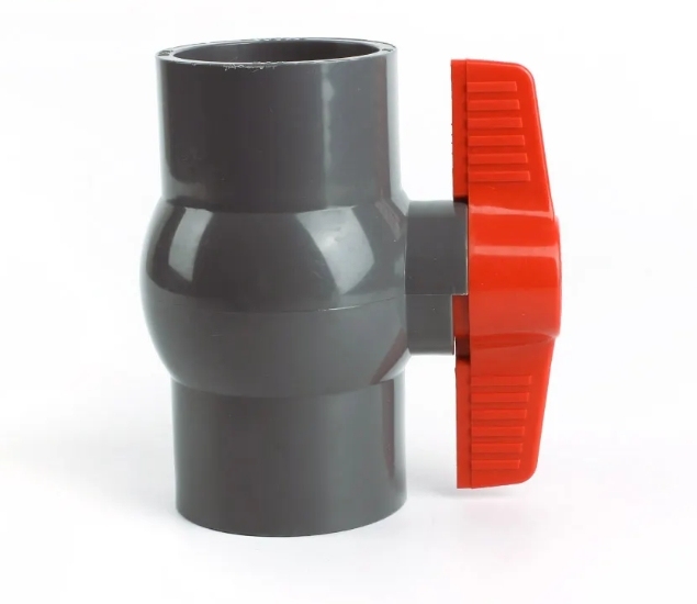 Furui PN16 SCH80 Gray PVC Ball Valve 1/2''-4'' Single Union & Double Union Customizable OEM Fittings · image 3
