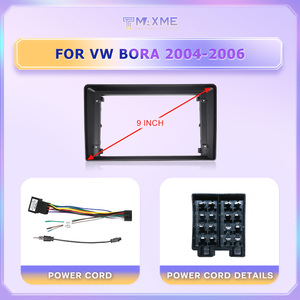 Panneau de réparation automobile <span class=keywords><strong>2</strong></span> <span class=keywords><strong>Din</strong></span> en gros pour VOLKSWAGEN Bora DVD stéréo de voiture Android avec Kit de cadre de navigation GPS <span class=keywords><strong>tablette</strong></span> écran - Product Image 4