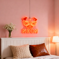 Néons d'impression de motifs UV sûrs à basse tension parfaits pour les enseignes au néon pour enfants et la décoration murale du salon