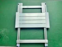 Table de pique-nique portable Table de camping en aluminium facile à transporter pour les campeurs et les amateurs de camping-cars