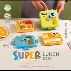 Large Capacity Adult Bento <b>Lunch</b> <b>Box</b> 3 <b>Compartment</b> Leakproof Microwavable Meal Prep Container Portable for Work - Product Image 3