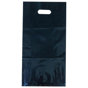 ถุงพลาสติกไดคัทสีขาวผลิตตามสั่งสำหรับร้านค้าปลีกแฟชั่น - Product Image 1