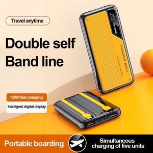 Personalizable High-Capacity USB <b>C</b> Powerbank Phone 10000mah-30000mah Fast <b>Charging</b> LI-Polymer Battery Power Bank with Cables - Product Image 3