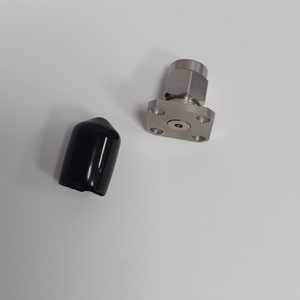 Connecteur coaxial haute fréquence 2,92 mm 40G à panneau fixe à quatre trous à <span class=keywords><strong>bride</strong></span> traversante - Product Image 1