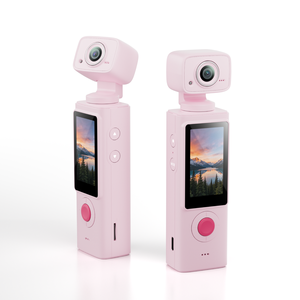 Caméra portable 2K <span class=keywords><strong>HD</strong></span> avec objectif rotatif à 270°, caméra d'action numérique pour vlog, enregistreur, caméra de sport de plein air, caméra de poche - Product Image 1