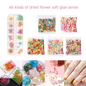 Handmade Hand-painted Epoxy Resin Art Kit Supplies-Perfect Arts Crafts <b>Material</b> Set for Nail Jewelry Making <b>Sequins</b> Bingo Game - Product Image 4