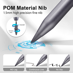 Stylet personnalisé OEM de fournisseur doré à bon <span class=keywords><strong>prix</strong></span> pour dessiner des stylets d'écriture manuscrite pour Apple Pencil <span class=keywords><strong>iPad</strong></span> 6e génération - Product Image 5