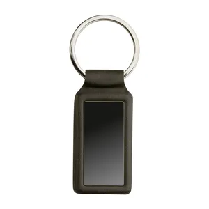 Portachiavi in Metallo e Pelle Personalizzato per Merchandising - Product Image 2