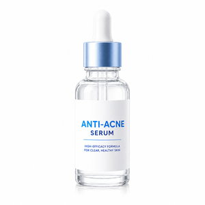 Sérum anti-acné pour le visage, traitement pour une peau claire, flacon, formule haute efficacité - Product Image 1