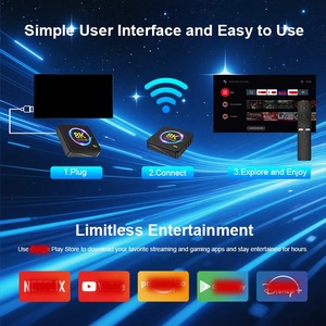 196 Vua ATV TV <span class=keywords><strong>BOX</strong></span> <span class=keywords><strong>ANDROID</strong></span> 14 Quad <span class=keywords><strong>core</strong></span> 4K 2GB + 16GB kép Wifi điều khiển bằng giọng nói mô hình tư nhân streaming phương tiện truyền thông Máy nghe nhạc - Product Image 5