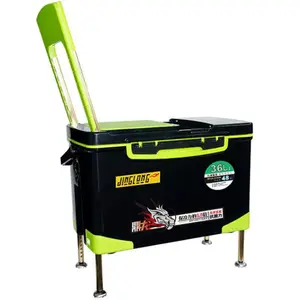 36L Life Bait Cooler boîte de pêche Portable de qualité alimentaire PP ABS Station d'appâts pour la pêche outils de plein air multifonctions