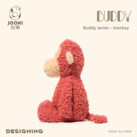 Muñeco de Peluche Súper Suave Catch Fun BUDDY Monkey, Juguete de Peluche Largo con Relleno de Algodón PP, Muñeco para Dormir Unisex