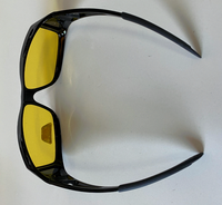 Lunettes de soleil enveloppantes anti-éblouissement vision nocturne conduite HD polarisée loupe lunettes de blocage de la lumière bleue