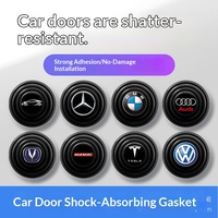 Großhandel Silikon-Stoßdämpfungspads Leuchtende Autotür-Vibrationsdämpfer TikTok-Beliebte Schalldämmungsmatten Zusatzteile
