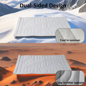 Petopia Draagbare Rechthoekige Koeling Roll Up Hond Campingbed Innovatieve Huisdier Comfort Slaapproducten Hondenbed Oem Mat 2025 - Product Image 2