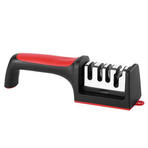 Hyri Affûteur de couteaux multifonctionnel portable pour la cuisine à domicile, accessoires pour ciseaux, affûteur de couteaux à plusieurs grains, 3 étapes - Product Image 4