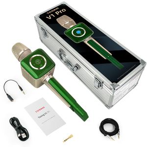 Tosing V1 Pro Mới Hàng Đầu Không Dây Màu Xanh Răng Karaoke Microphone Studio Tốt Nhất Ktv Máy Nghe Nhạc Ca Hát Nghe Nhạc 20W Loa - Product Image 6