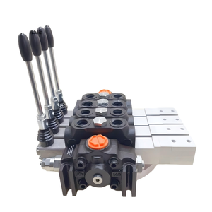 Válvula de Control Direccional Seccional Hidráulica Neumática Manual de 4 Secciones, 140L/min |   350 Bar de Doble Acción, OEM Directo de Fábrica - Product Image 2