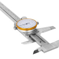 Dial Caliper Dual-Direction Shockproof 0.02 Dial Vernier Stainless Steel 0-150mm 2 Model 001