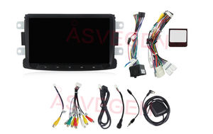 8 pulgadas de pantalla táctil de Radio Multimedia reproductor de DVD del coche de navegación GPS para Renault Duster <span class=keywords><strong>Dacia</strong></span> Sandero Lodgy captura símbolo Docker - Product Image 5