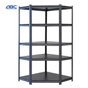 Regal Estantes Metalicos Heavy Duty Metal Industrial Corner Shelf Organization Stacking Racks Shelves