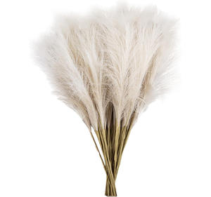 Herbe de la Pampa Artificielle Moelleuse de 56,5 cm – Décoration Bohème pour Mariages, Fêtes et Maison - Product Image 1