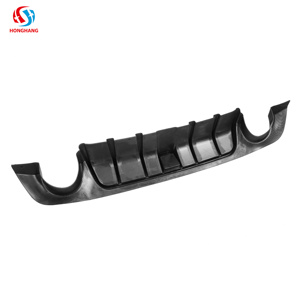 Honghang phía sau Bumper <span class=keywords><strong>Diffuser</strong></span> Spoiler cho Infiniti Q50 phía sau khuếch tán sợi <span class=keywords><strong>carbon</strong></span> với LED cho Infiniti Q50 - Product Image 3